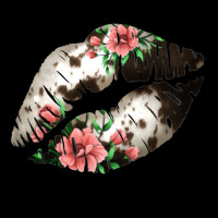 Cowhide And Flowers Lips Ladies Tee | Teevron