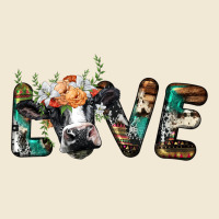 Love With Holstein Cow Premium Tee | Teevron
