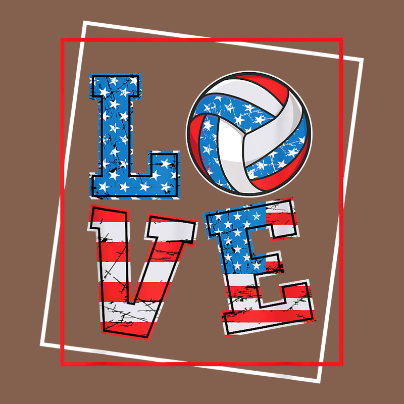 Love Usa Flag Volleyball Gifts For Volleyball Fans Teen T Shirt Zipper Hoodie by minhPixels | Teevron