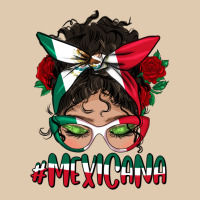 Mexicana Messy Bun Mama Heavyweight Sweatshirt | Teevron