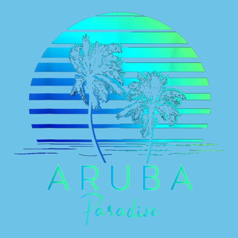 Vintage Aruba Beach Tropical Vibes Vacation Souvenir Gift Premium Sweatshirt by minhPixels | Teevron