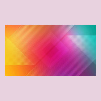 Multicolor Abstract Lines Ladies Tee | Teevron