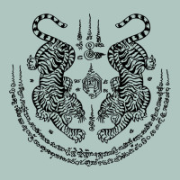 Sak Yant Thai Tattoo Twin Tiger Muay Magical Thailand Gifts T Shirt Premium Sweatshirt | Teevron