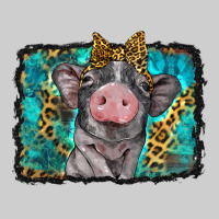 Baby Pig With Leopard Background Premium Tee | Teevron