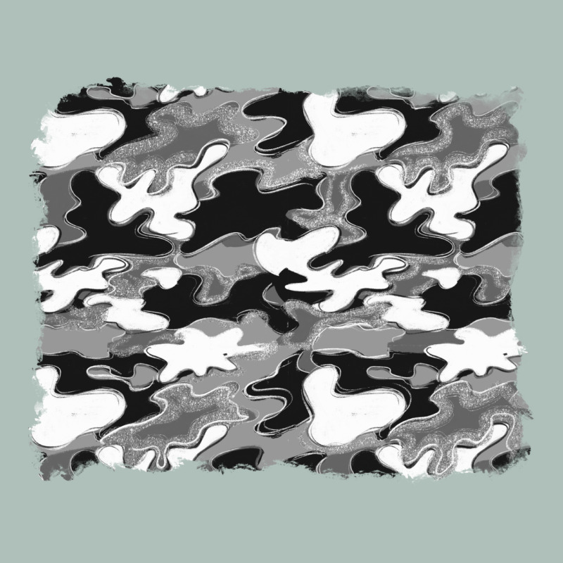 Black And White Camouflage Background Heavyweight Hoodie by Artiststas | Teevron