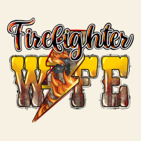 Firefighter Wife Lightning Bolt Vintage Tee | Teevron