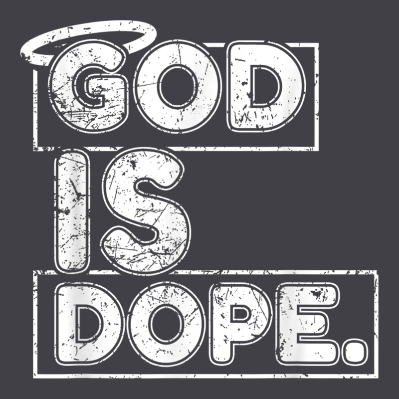 God Is Dope Gift For Faithful Christians Heavyweight Hoodie by minhPixels | Teevron