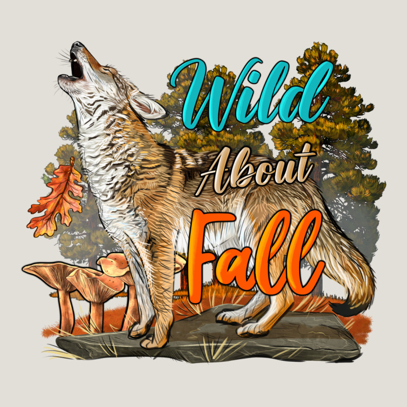 Wild About Fall Coyote Heavy Core Tee by LillyAllenDesigns | Teevron