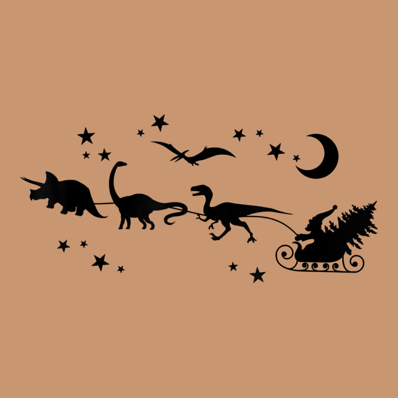 Christmas Santa Dinosaur Sleigh Ride T Rex Funny Gift T Shirt Heavyweight Hoodie by minhPixels | Teevron
