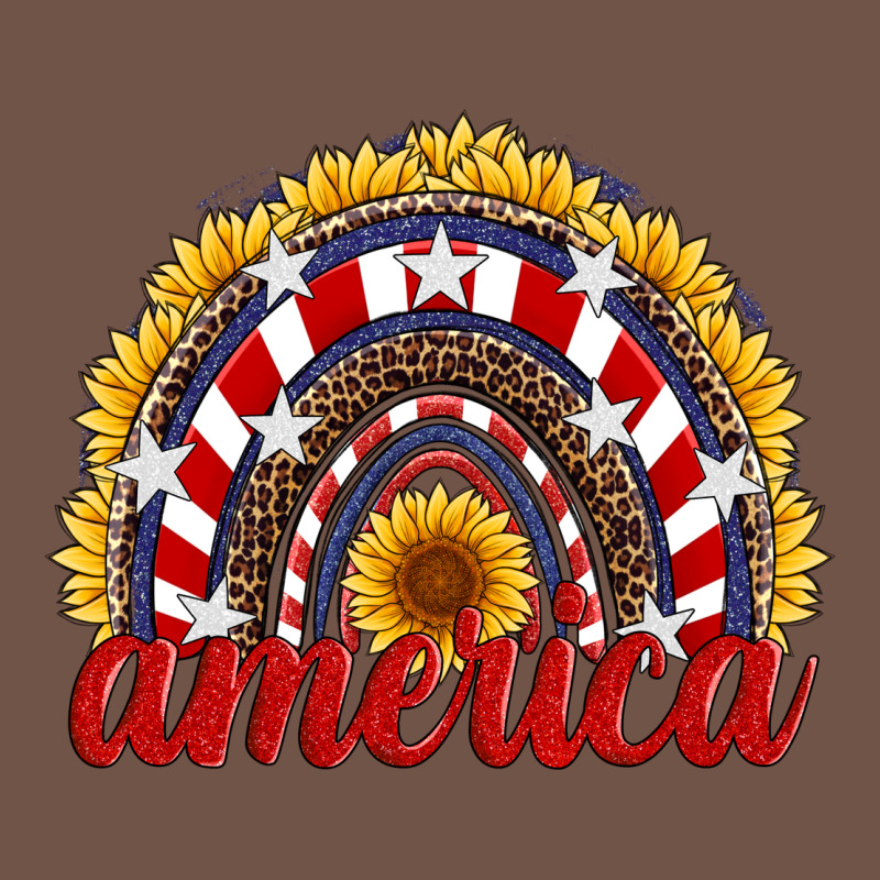 America Sunflower Rainbow Premium Sweatshirt by Artiststas | Teevron