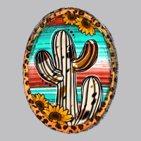 Cowhide Serape And Sunflower Cactus Long Sleeve Tee | Teevron
