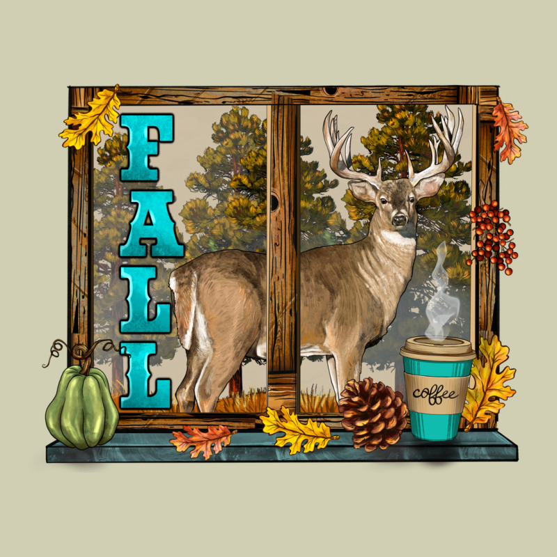White Tailed Buck Fall Heavy Core Tee by LillyAllenDesigns | Teevron