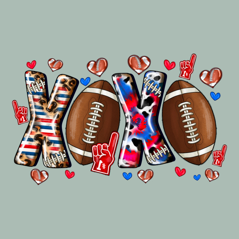 Xox Football Classic Tee by CowhideDigitalArt | Teevron
