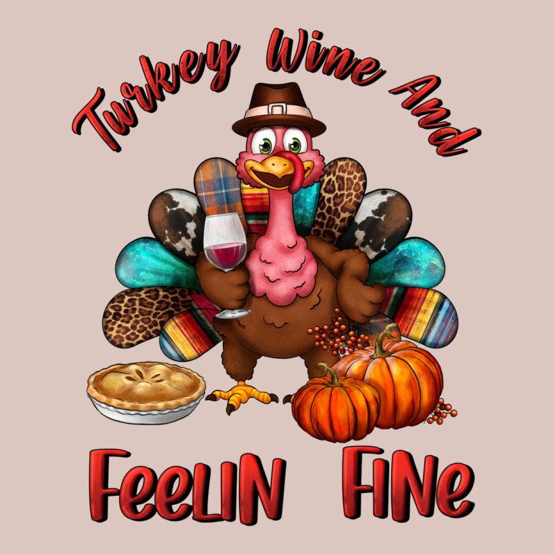Turkey Wine And Feelin Fine Premium Hoodie by BundleAndBundleShop | Teevron