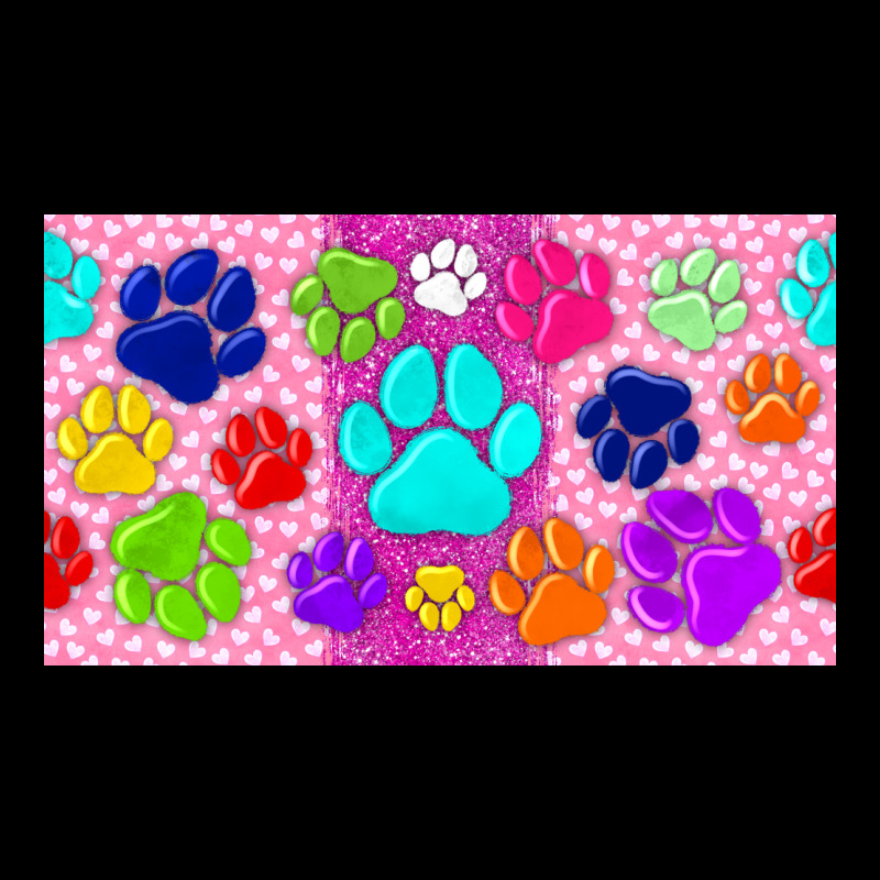 Paw Print Urban Heavy Tee by TumblerDesignByShophia | Teevron