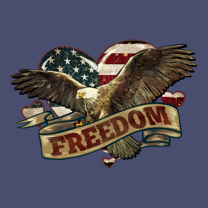 Freedom America Eagle 4th Of July Vintage Tee by HowdyJamesFarm | Teevron