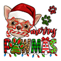 merry pawmas christmas chihuahua | Teevron