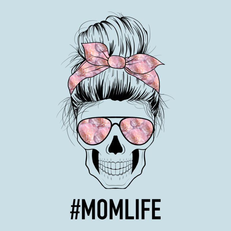 Pink Flower Mom Skull Ladies Tee by Bettercallsaul | Teevron