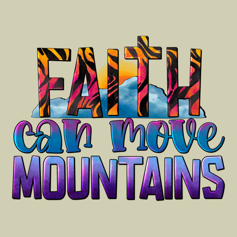 Faith Can Move Mountains Heavy Core Tee by LillyAllenDesigns | Teevron
