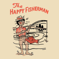 Vintage The Happy Fisherman 2022 Fishing Mens Kids Premium Hoodie | Teevron