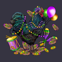 Mardi Gras Chicken Vintage Hoodie | Teevron