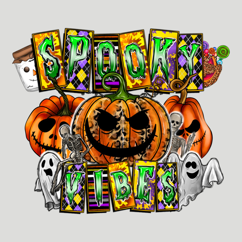 Spooky Vibes Zipper Hoodie by CowhideDigitalArt | Teevron