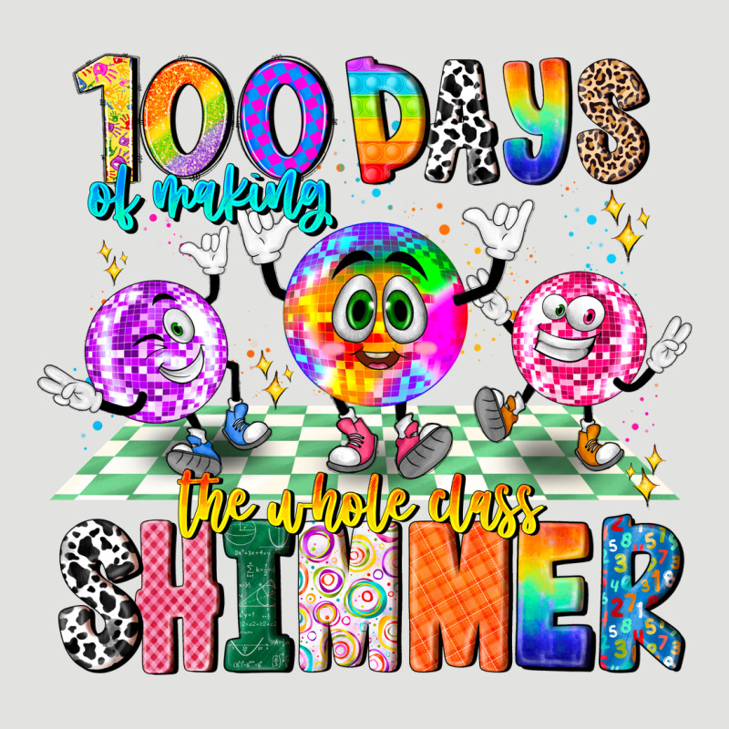100 Days Of Making The Whole Class Shimmer Classic Tee by CowhideDigitalArt | Teevron