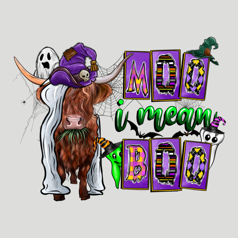 Moo I Mean Boo Zipper Hoodie by CowhideDigitalArt | Teevron