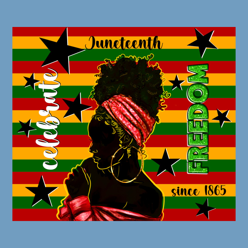 Juneteenth Celebrate Freedom Since 1865 Urban Heavy Tee by TumblerDesignByShophia | Teevron