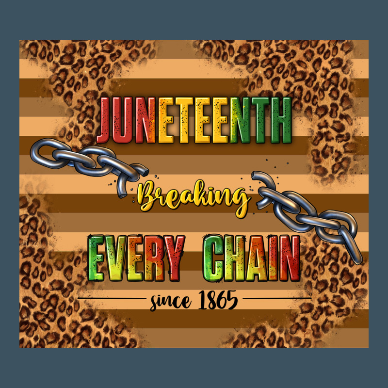 Juneteenth Breaking Every Chain Since 1865 Urban Heavy Tee by TumblerDesignByShophia | Teevron