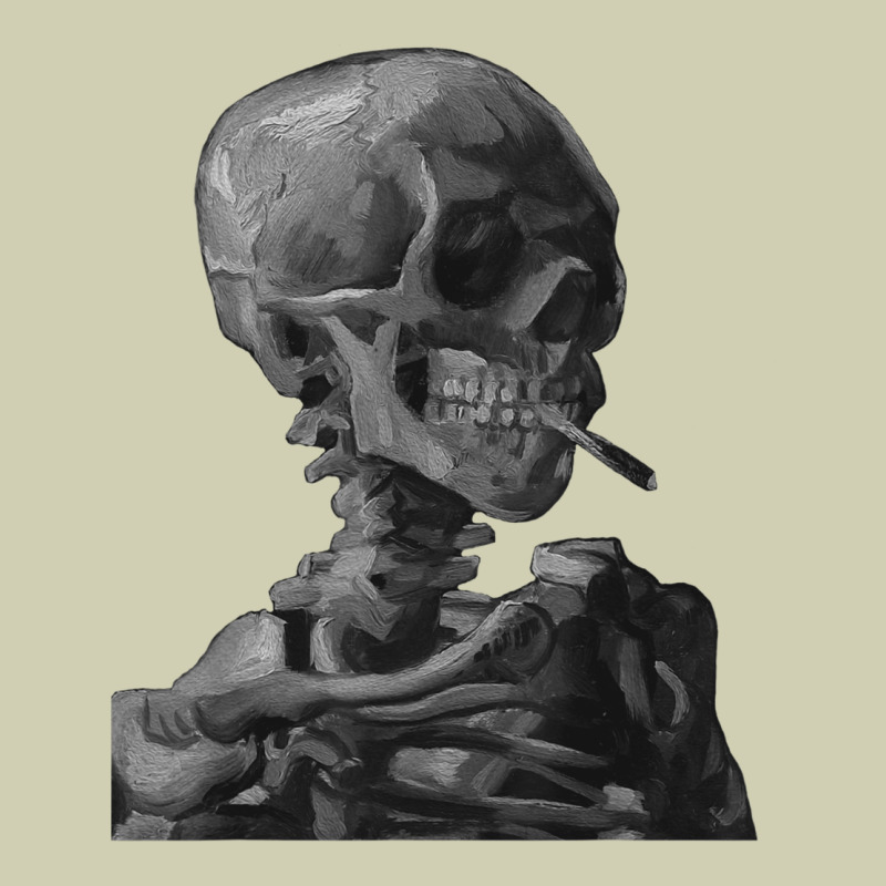 Vincent Van Gogh Skull Of A Skeletonvintage Halloween Skull Heavy Core Tee by minhPixels | Teevron