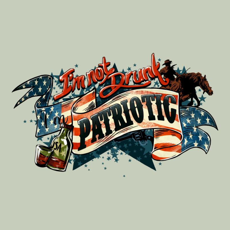 I'm Not Drunk I'm Patriotic 4th Of July Long Sleeve Tee by HowdyJamesFarm | Teevron