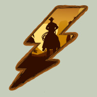 Cowboy Sunset Lightning Ladies Tee | Teevron