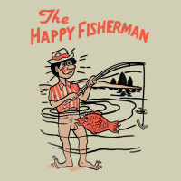 Vintage The Happy Fisherman 2022 Fishing Mens Kids Heavy Core Tee | Teevron