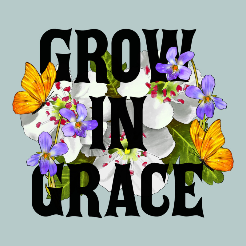 Grow In Grace Heavy Core Tee by LillyAllenDesigns | Teevron