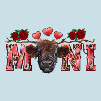 Valentine's Day Mini Black Highland Calf Ladies Tee | Teevron
