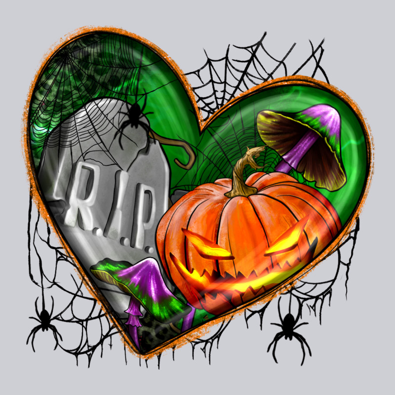 Halloween Heart With Pumpkin Heavyweight Sweatshirt by BundleAndBundleShop | Teevron
