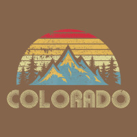Colorado Retro Vintage Mountains Nature Hiking Premium Tee | Teevron