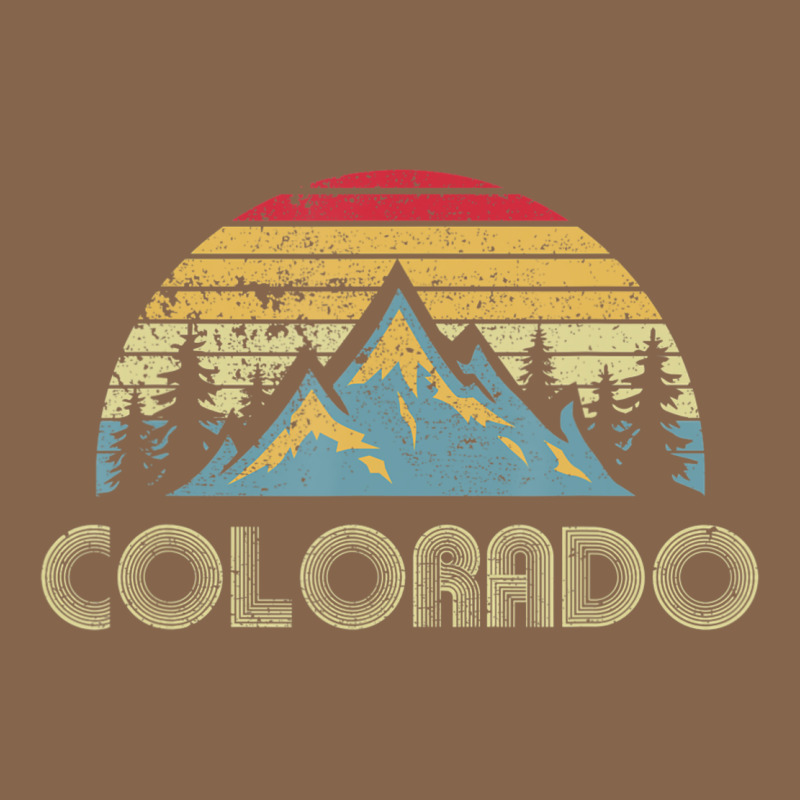 Colorado Retro Vintage Mountains Nature Hiking Premium Tee by minhPixels | Teevron