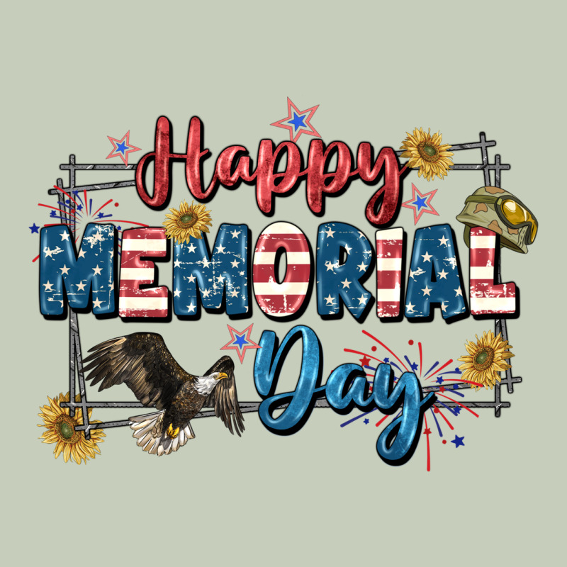 Happy Memorial Day 4th Of July Long Sleeve Tee by CowGirlArtShop | Teevron