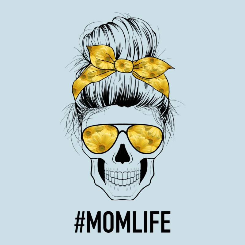 Yellow Flower Mom Skull Ladies Tee by Bettercallsaul | Teevron