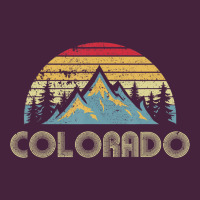 Colorado Retro Vintage Mountains Nature Hiking Long Sleeve Tee | Teevron