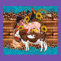 Western Farm Cow Pig Rooster Chick Farm Chicken Barn Premium Sweatshirt | Teevron