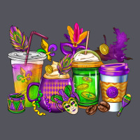 Mardi Gras Coffee Cups Cowgirl Vintage Hoodie | Teevron