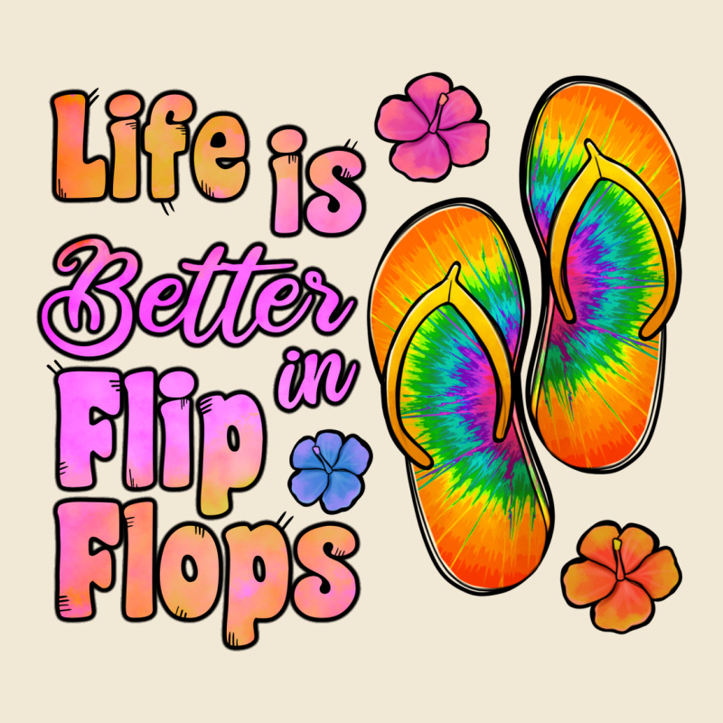 Life Is Better In Flip Flops Premium Tee by Jasminsmagicworld | Teevron