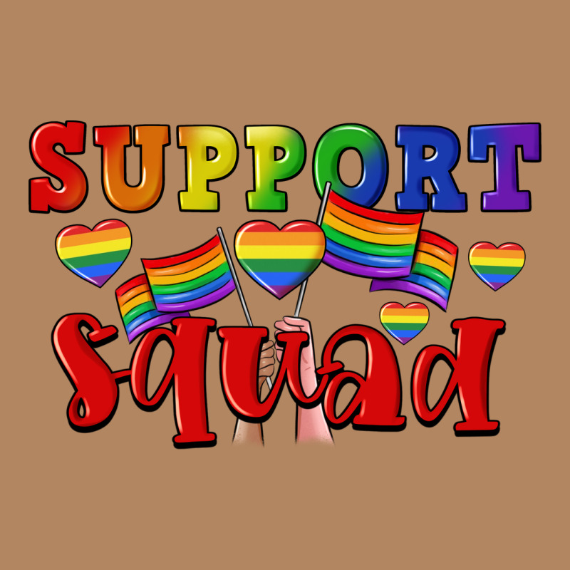 Support Squad Pride Long Sleeve Tee by CowGirlArtShop | Teevron