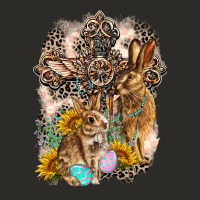 Western Rabbit With Crosses Heavy Core Tee | Teevron