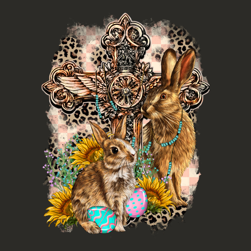 Western Rabbit With Crosses Heavy Core Tee by LillyAllenDesigns | Teevron
