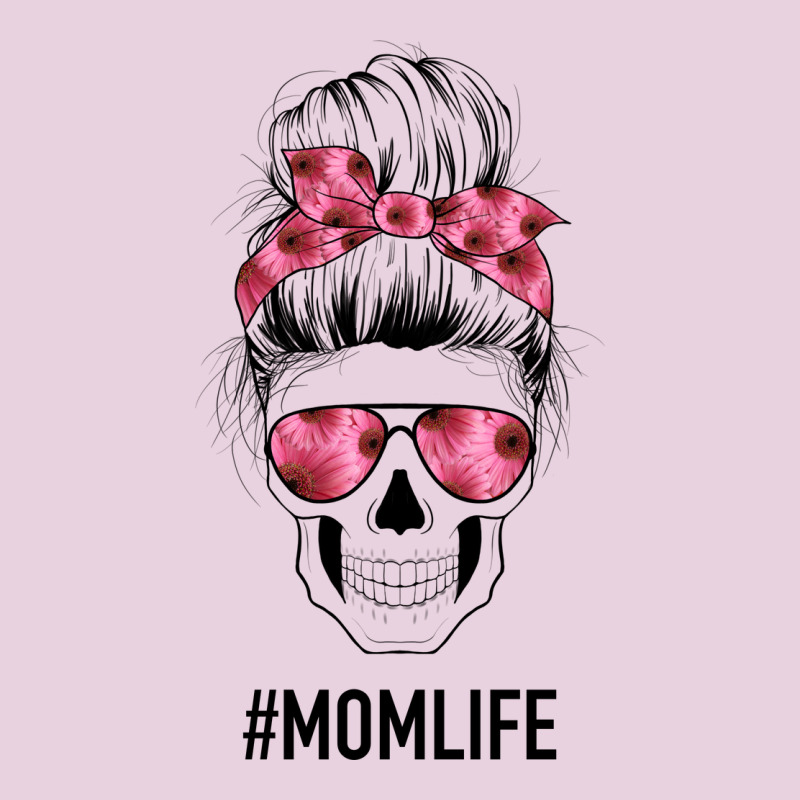 Pink Flower Mom Skull Ladies Tee by Bettercallsaul | Teevron