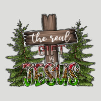 The Real Gift Is Jesus Zipper Hoodie | Teevron